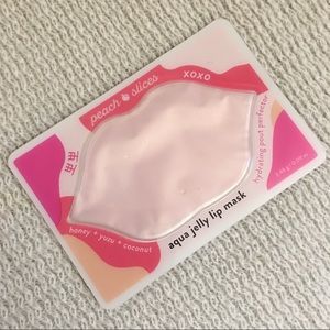 4/$15 Peach Slices Aqua Jelly Lip Mask